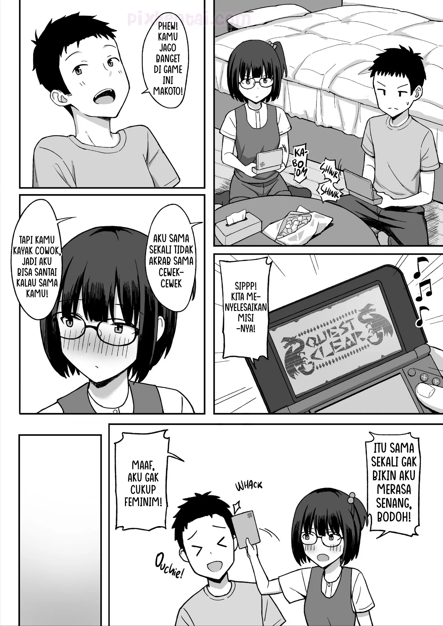 Komik hentai xxx manga sex bokep My Big-Boobed Stalker Is Now My Girlfriend 2 page 32